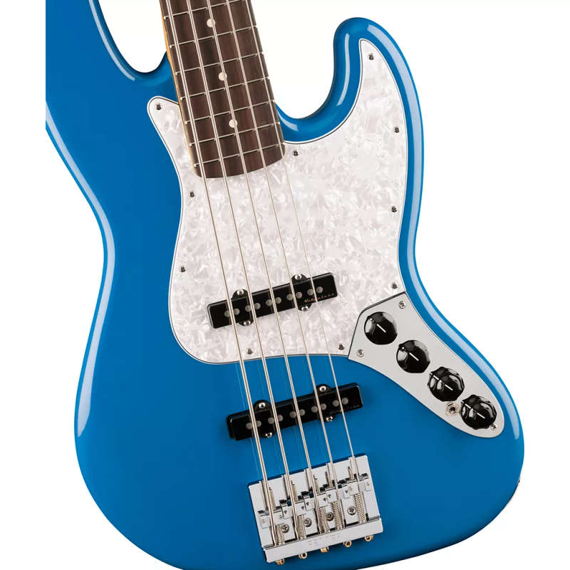 Fender Player II Modified Active Jazz Bass® V Bass Guitar - Electric Blue