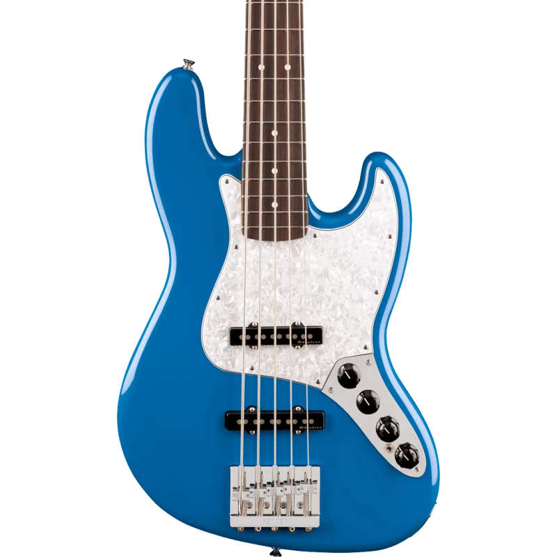 Fender Player II Modified Active Jazz Bass® V Bass Guitar - Electric Blue