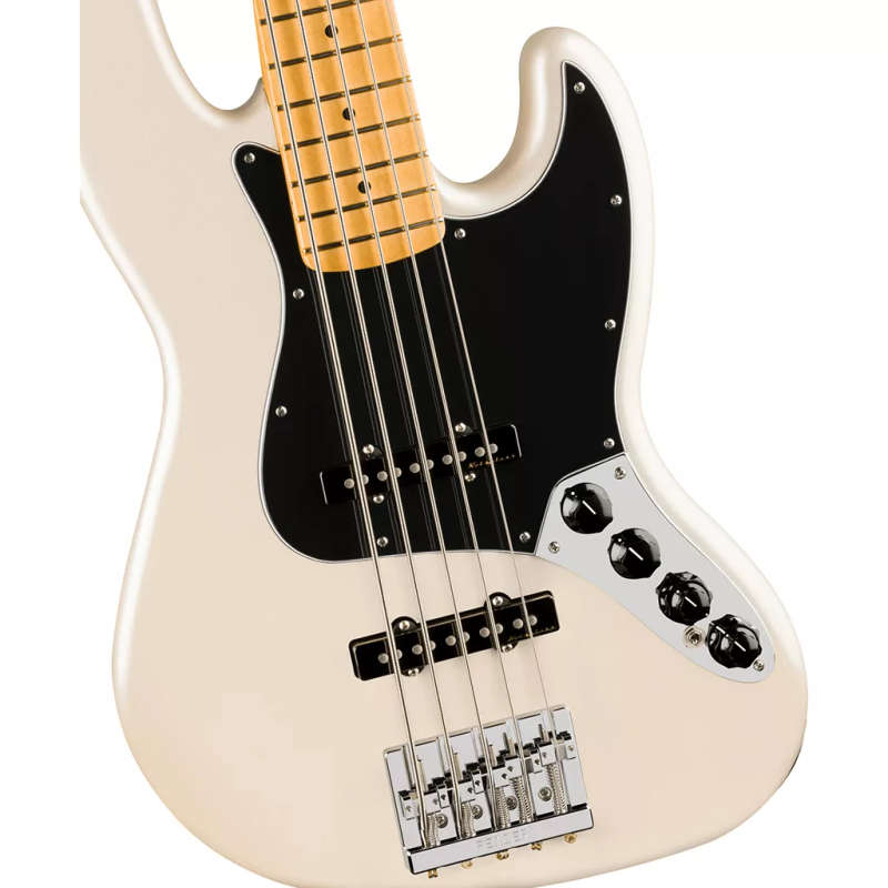 Fender Player II Modified Active Jazz Bass® V Bass Guitar - Olympic Pearl