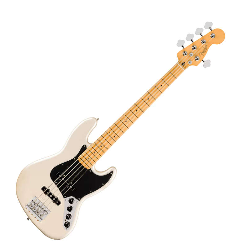 Fender Player II Modified Active Jazz Bass® V Bass Guitar - Olympic Pearl