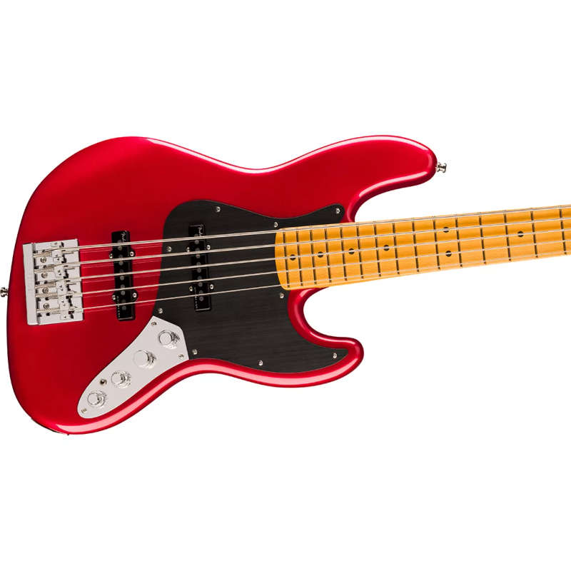 Fender American Ultra II Jazz Bass® V Bass Guitar - Sinister Red