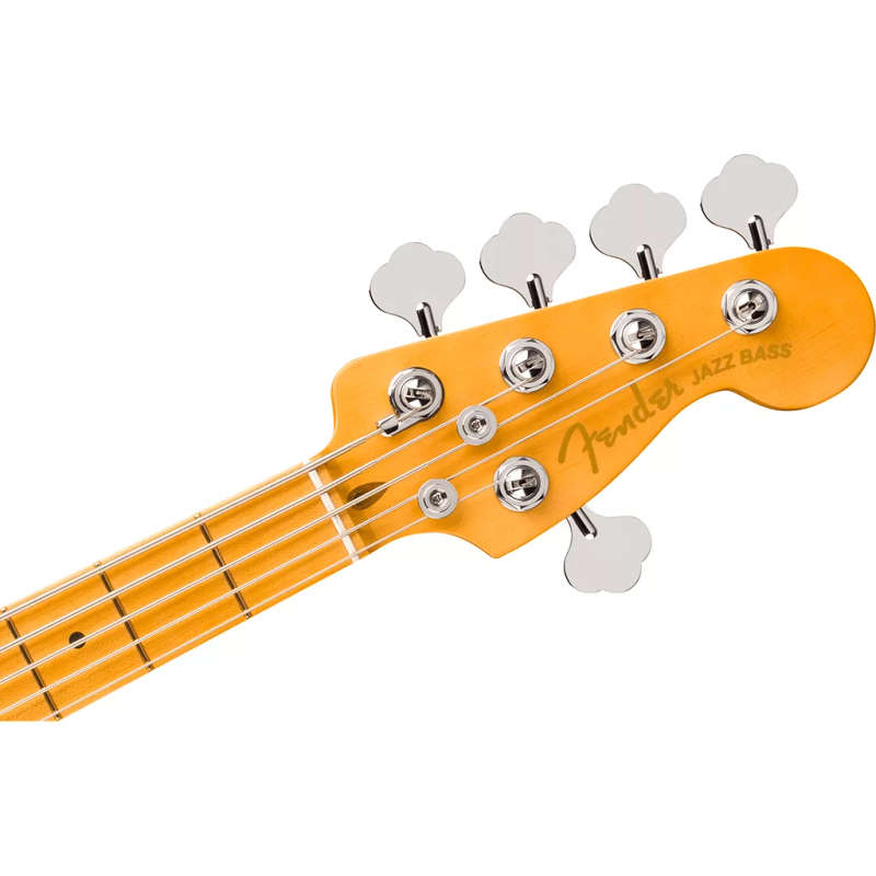 Fender American Ultra II Jazz Bass® V Bass Guitar - Sinister Red