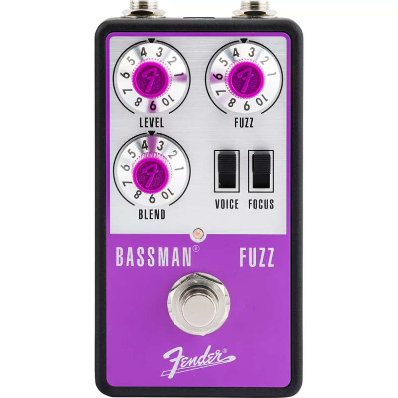 Fender Bassman® Fuzz Pedals - Purple and Silver