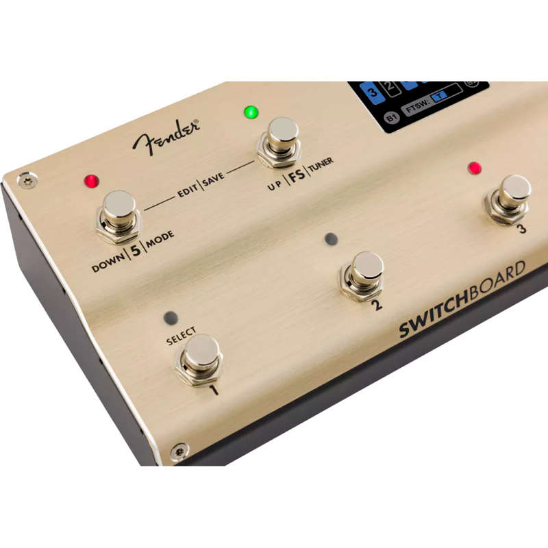 Fender Switchboard Effects Operator Pedals - Gold