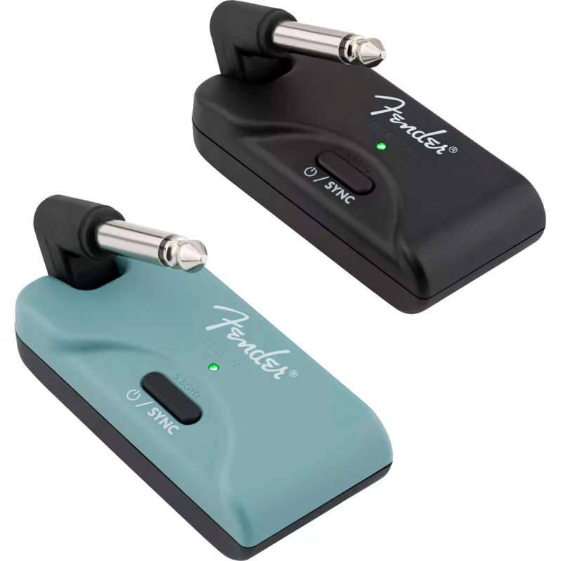 Fender Telepath Wireless System Wireless - Mystic Ice Blue and Black