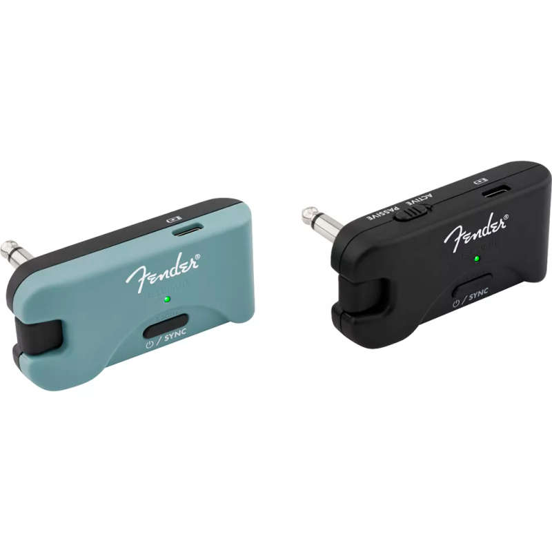 Fender Telepath Wireless System Wireless - Mystic Ice Blue and Black