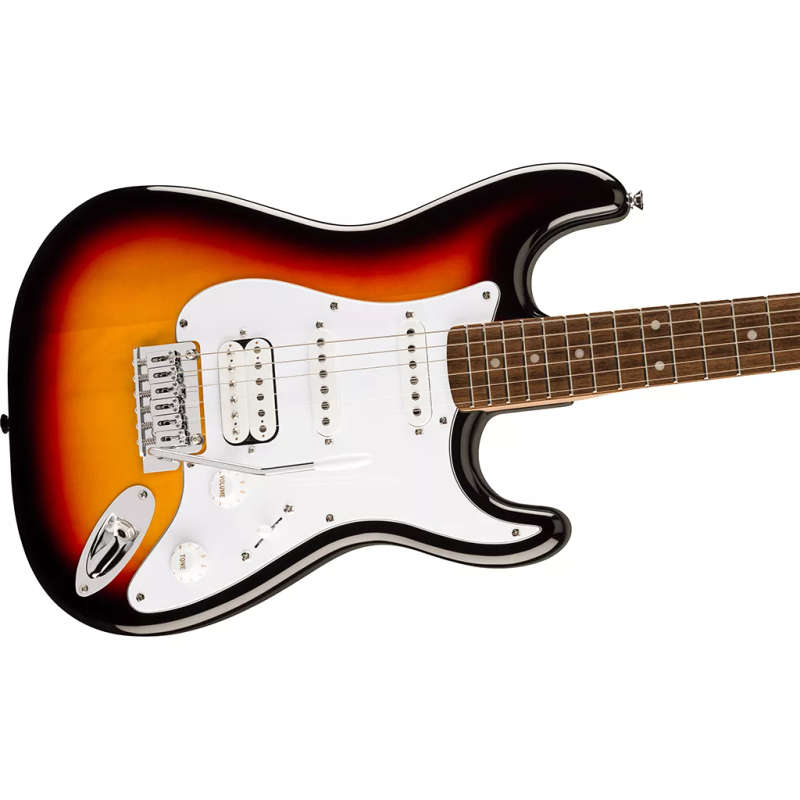 Squier Affinity Series® Stratocaster® Junior HSS Electric Guitar - 3-Color Sunburst