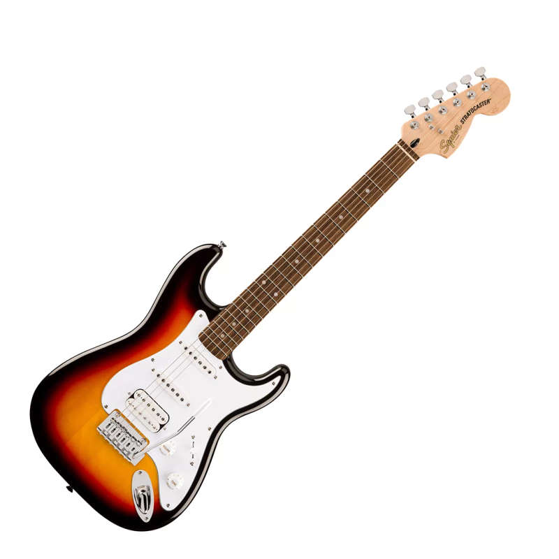 Squier Affinity Series® Stratocaster® Junior HSS Electric Guitar - 3-Color Sunburst