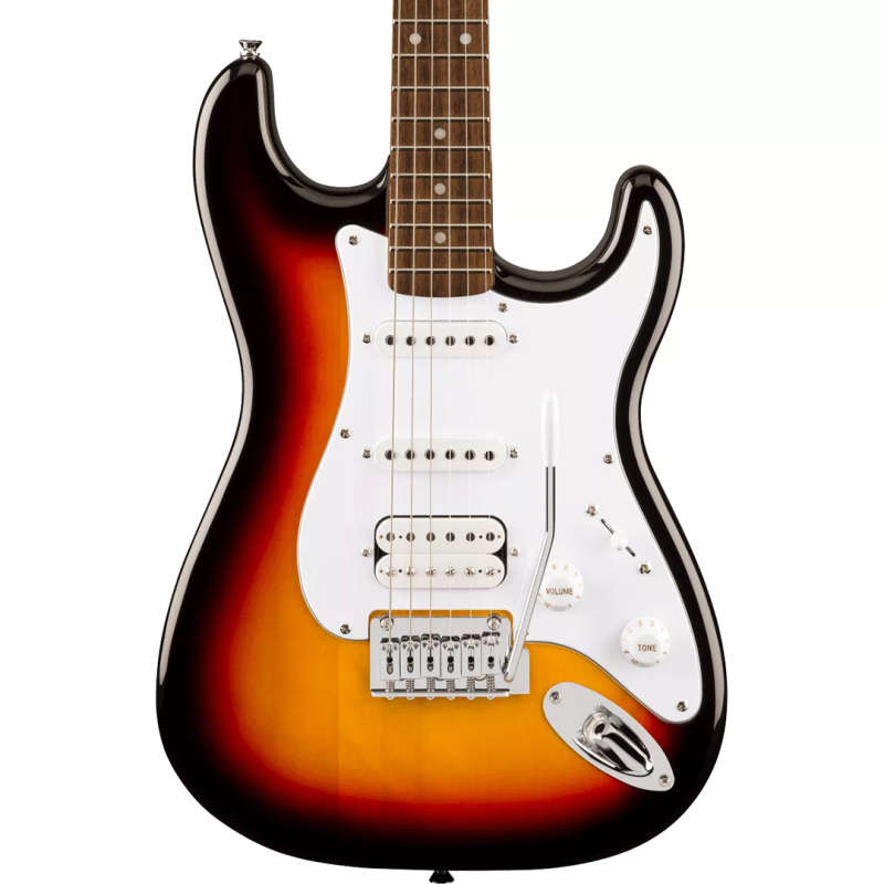 Squier Affinity Series® Stratocaster® Junior HSS Electric Guitar - 3-Color Sunburst