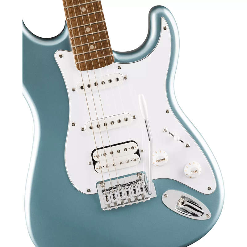 Squier Affinity Series® Stratocaster® Junior HSS Electric Guitar - Ice Blue Metallic