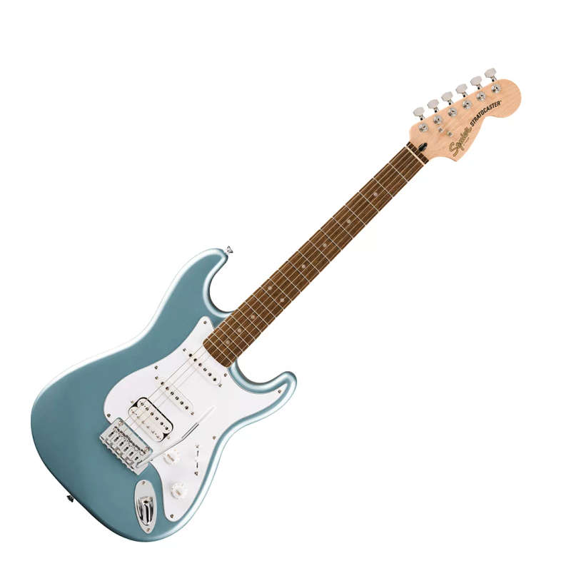 Squier Affinity Series® Stratocaster® Junior HSS Electric Guitar - Ice Blue Metallic