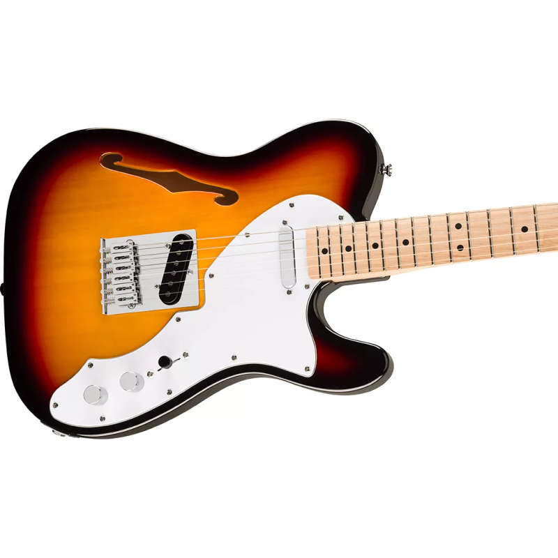 Squier Affinity Series® Telecaster® Thinline Electric Guitar - 3-Color Sunburst