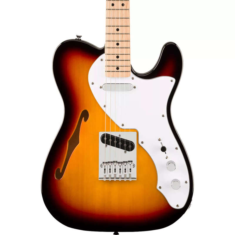 Squier Affinity Series® Telecaster® Thinline Electric Guitar - 3-Color Sunburst