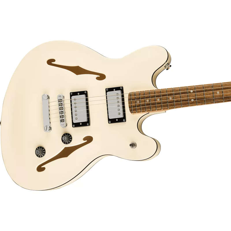 Squier Affinity Series® Starcaster® Deluxe Electric Guitar - Olympic White