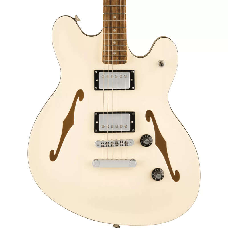 Squier Affinity Series® Starcaster® Deluxe Electric Guitar - Olympic White