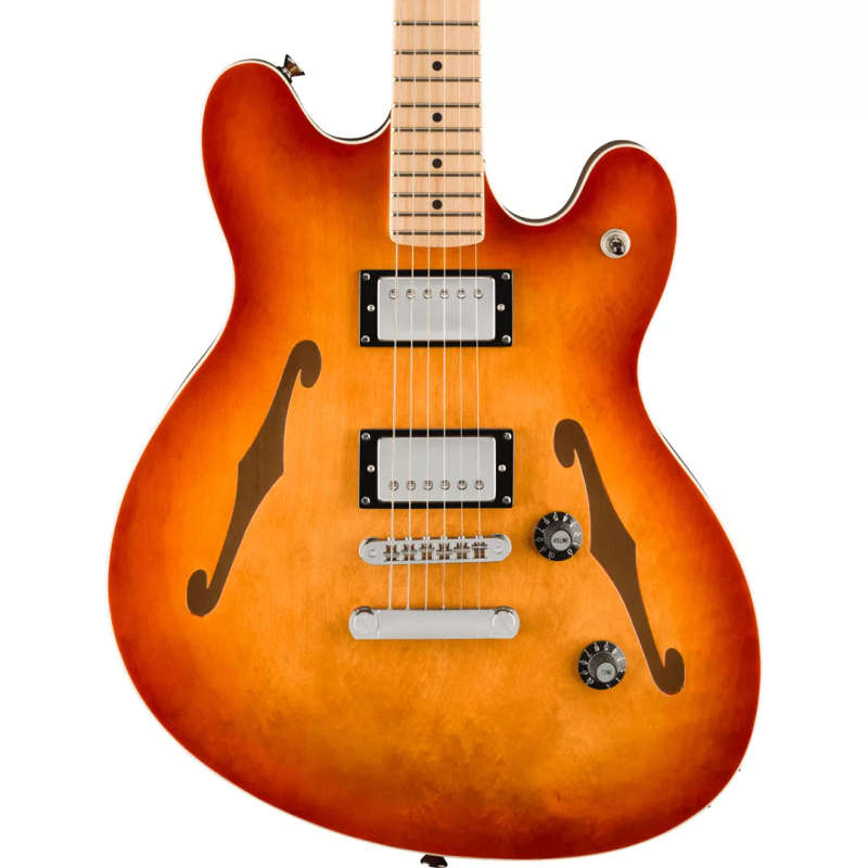 Squier Affinity Series® Starcaster® Deluxe Electric Guitar - Sienna Sunburst