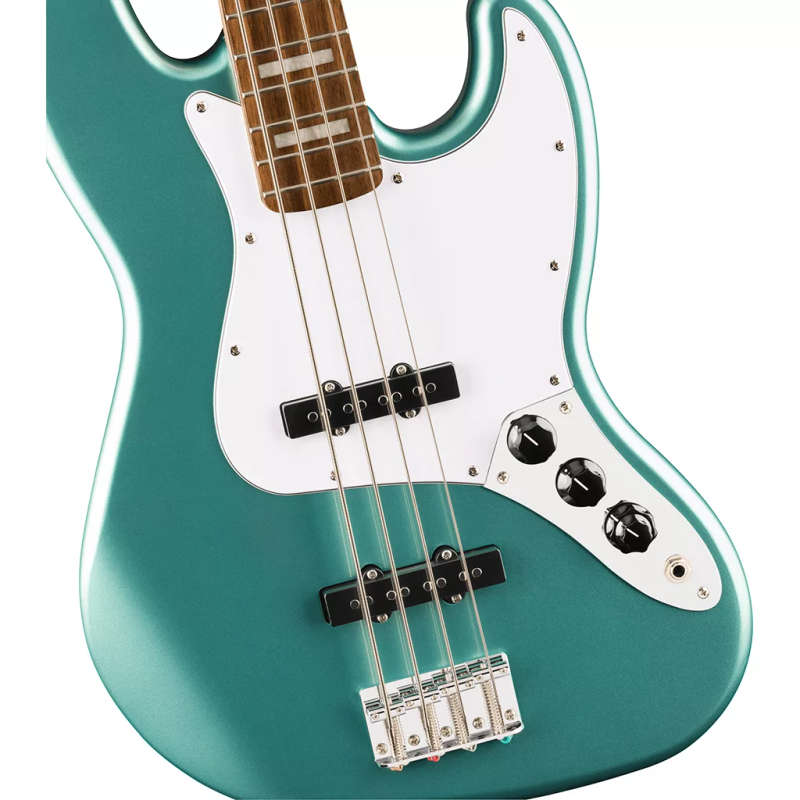 Squier Affinity Series® Active Jazz Bass® Bass Guitar - Mystic Sea Foam Green