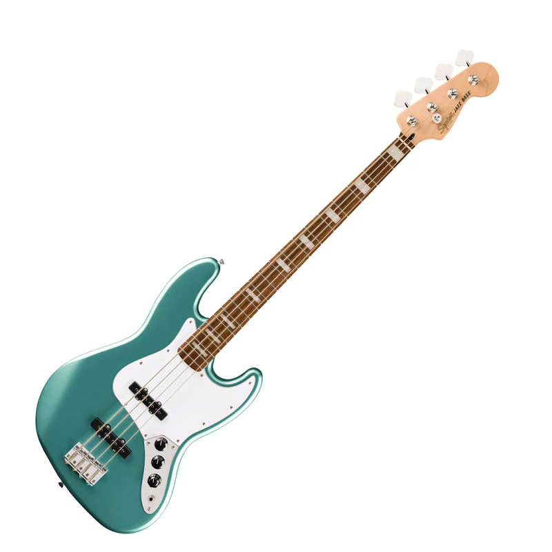 Squier Affinity Series® Active Jazz Bass® Bass Guitar - Mystic Sea Foam Green