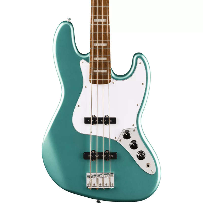 Squier Affinity Series® Active Jazz Bass® Bass Guitar - Mystic Sea Foam Green