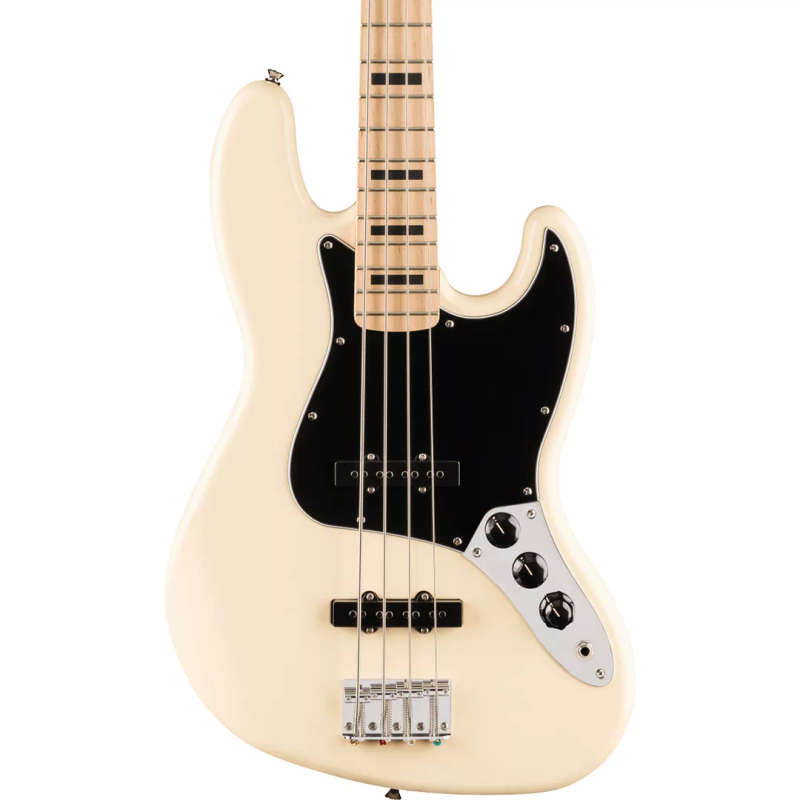 Squier Affinity Series® Active Jazz Bass® Bass Guitar - Olympic White