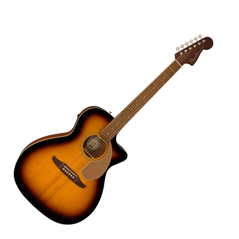 Fender Newporter Player Acoustic Guitar - Sunburst