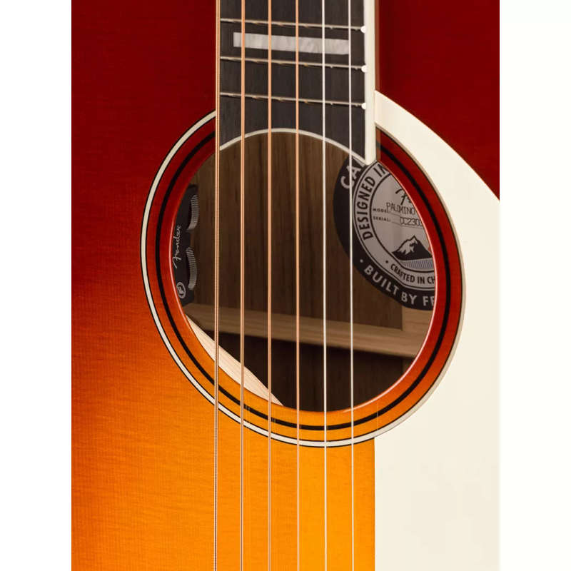 Fender California Vintage Palomino Acoustic Guitar - Sienna Sunburst