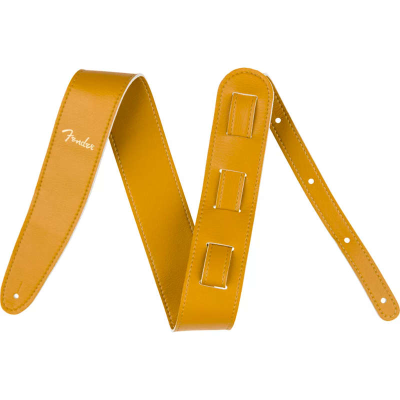 Fender Vegan Leather Straps Straps - Butterscotch Blonde