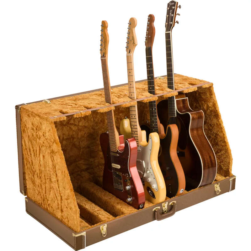 Fender Fender® Classic Series Case Stand - 7 Guitar - Brown
