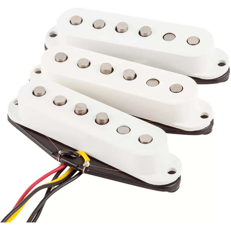 Fender Tex-Mex Strat Pickup Set Pickups and Preamps - White