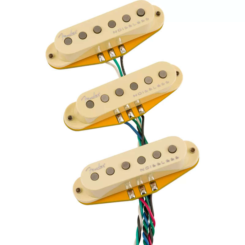 Fender Custom Michael Landau Ultra Noiseless Single-Coil Stratocaster® Pickups - Aged White