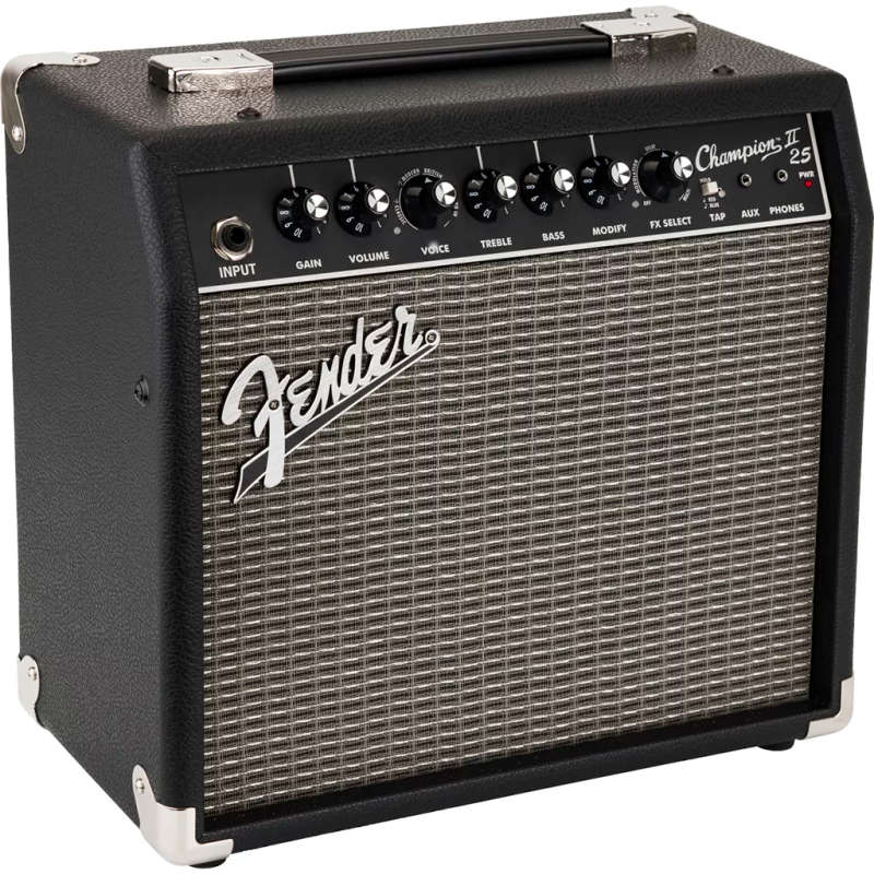 Fender Champion II 25 Guitar Amplifier - Black