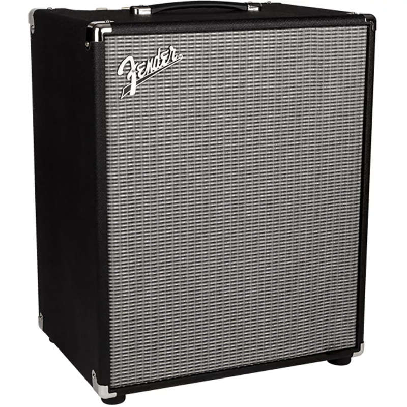 Fender Rumble 200 Bass Amplifier - Black and Silver