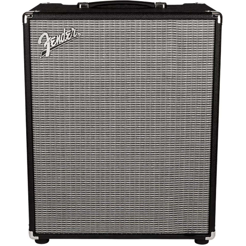 Fender Rumble 200 Bass Amplifier - Black and Silver