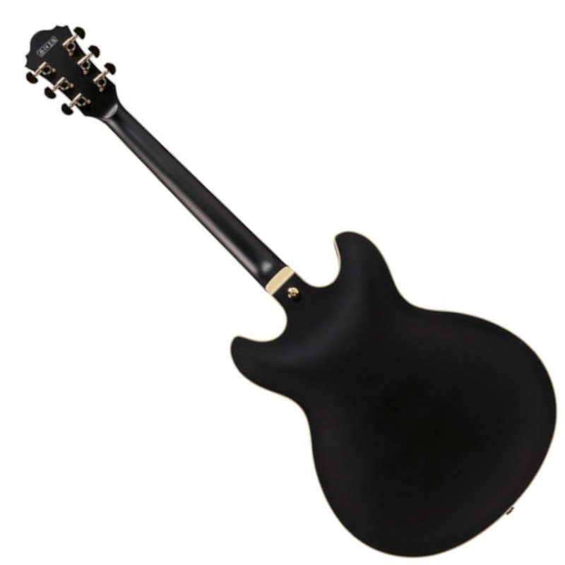 Ibanez Artcore AS73G Semi-hollowbody Electric Guitar - Black Flat