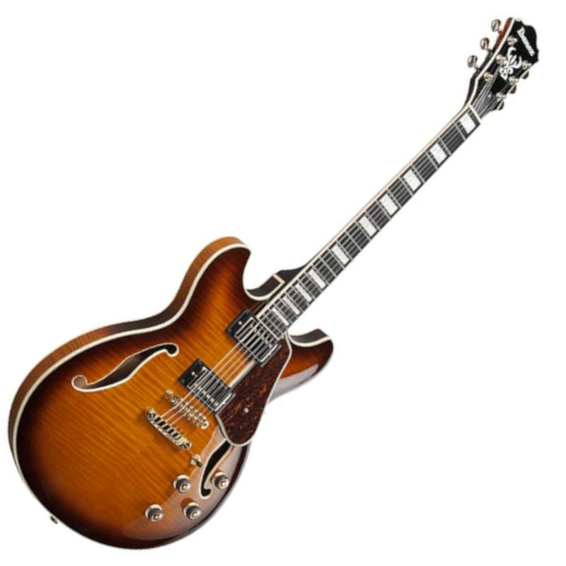 Ibanez Artcore Expressionist AS93FM Semi-Hollow Electric Guitar - Violin Sunburst