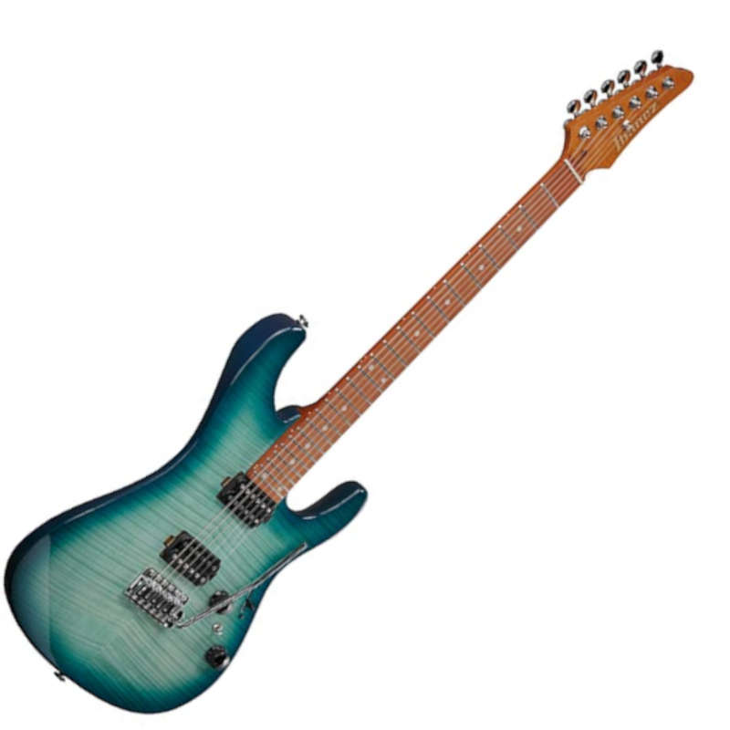 Ibanez Standard AZ24S1F Electric Guitar - Transparent Turquoise Burst