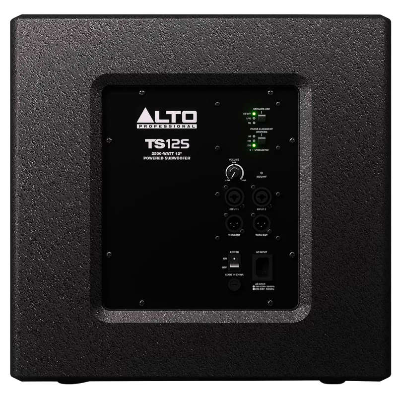 Alto Professional TS12S 2500-Watt Powered Subwoofer with 12 Driver