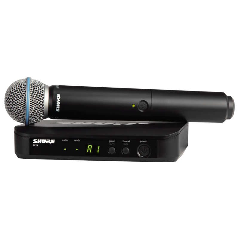 Shure BLX24/B58 Wireless Handheld Microphone System - H8E
