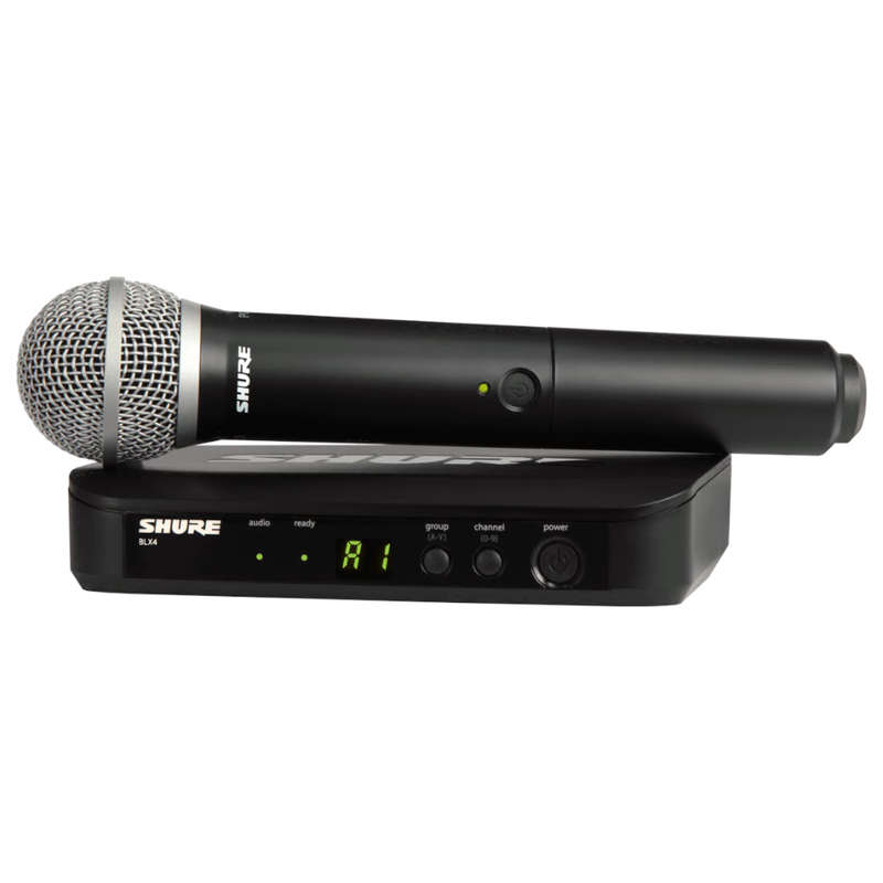 Shure BLX24/PG58 Wireless Handheld Microphone System - Q25