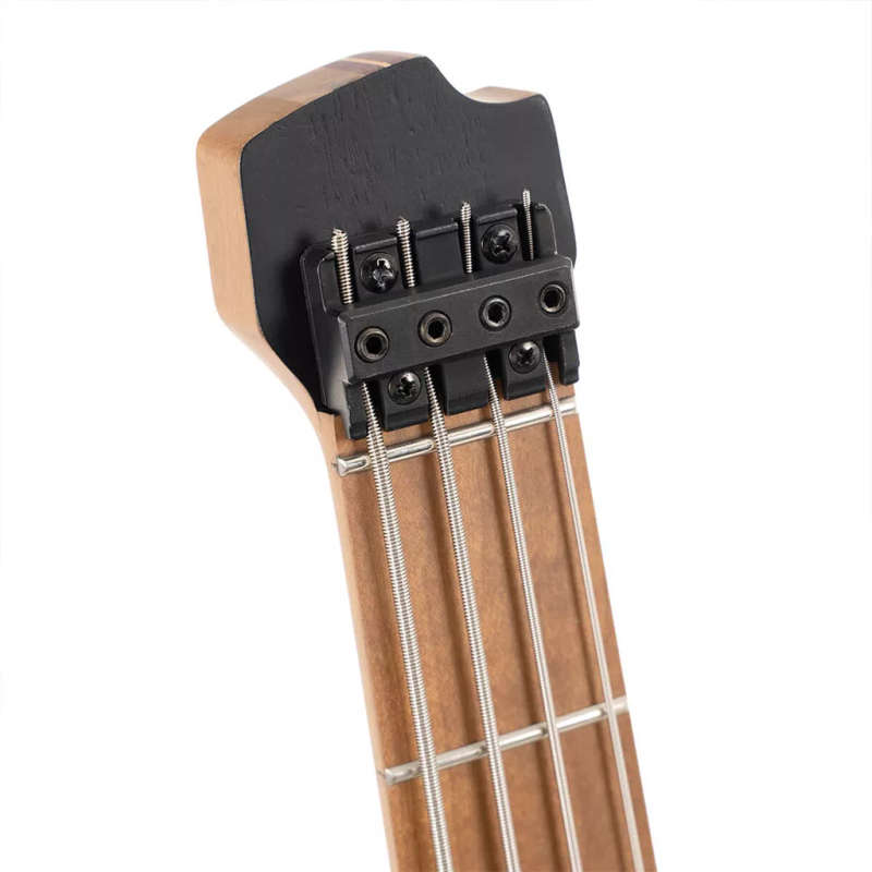 Cort SPACE4 Headless 4-String Electric Bass Guitar - Star Dust Black