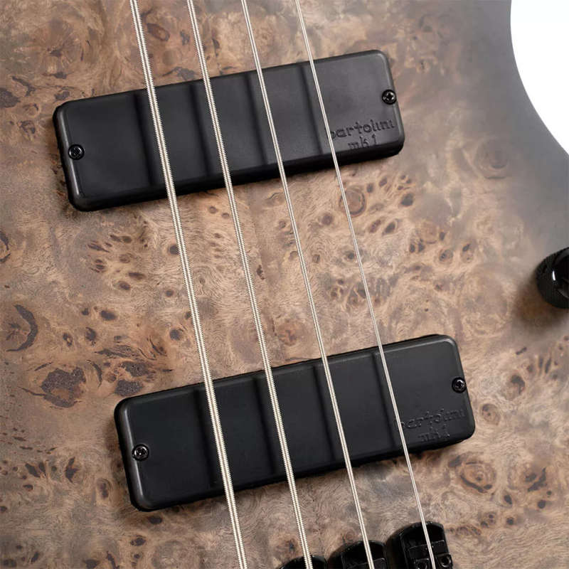 Cort SPACE4 Headless 4-String Electric Bass Guitar - Star Dust Black