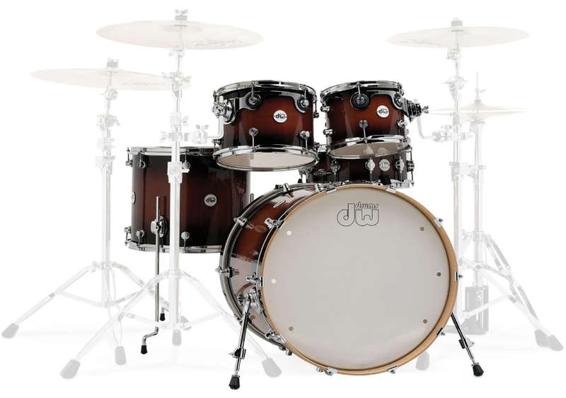 DW Design Series 5-piece Shell Pack  Tobacco Burst