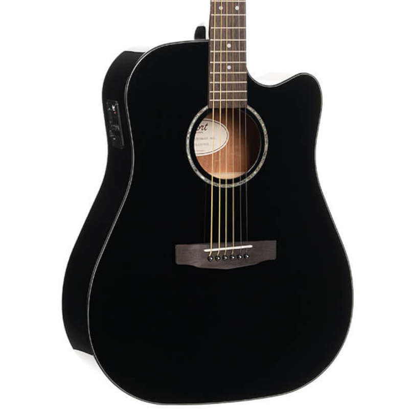 Cort Earth60CE Acoustic-electric Guitar - Black