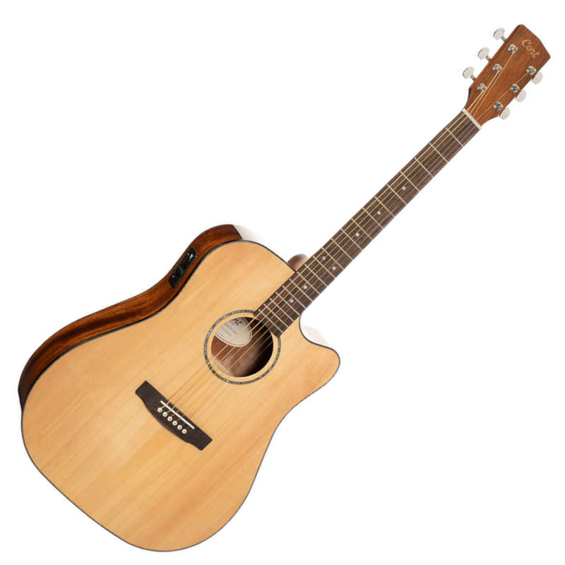 Cort Earth60MCE Acoustic-Electric Guitar  Natural