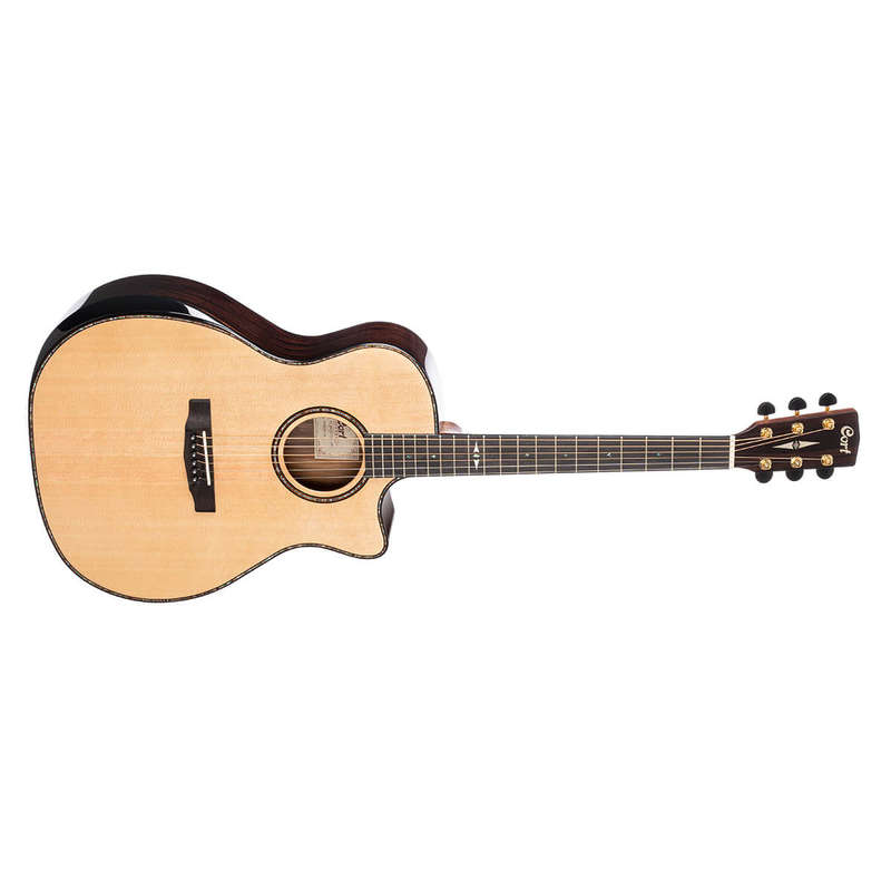 Cort Bevel Grand Regal Acoustic Guitar - Natural Gloss