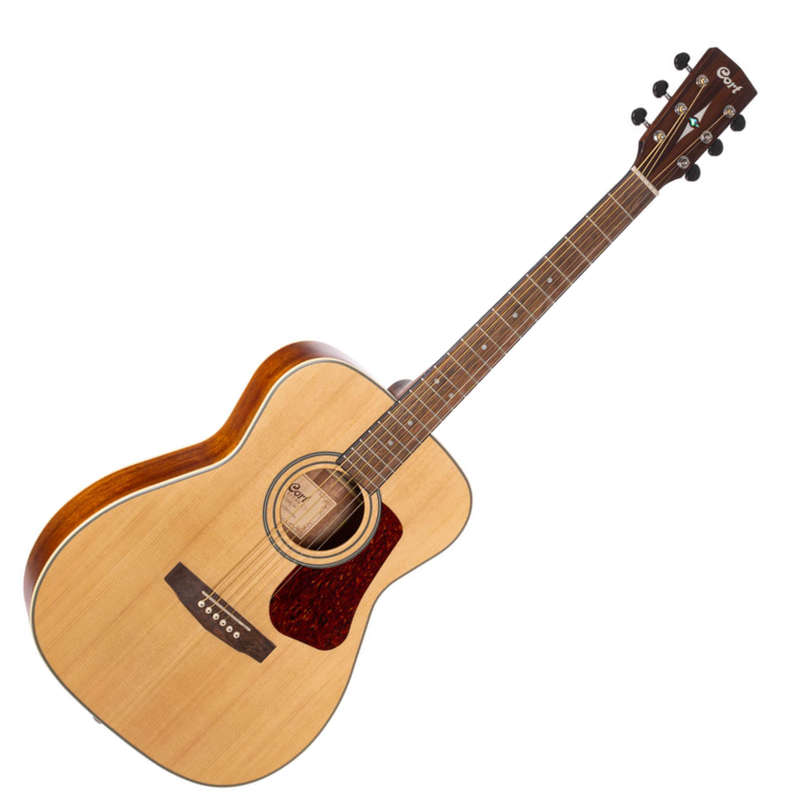 Cort L100C Acoustic Guitar w/ Bag - Natural Satin