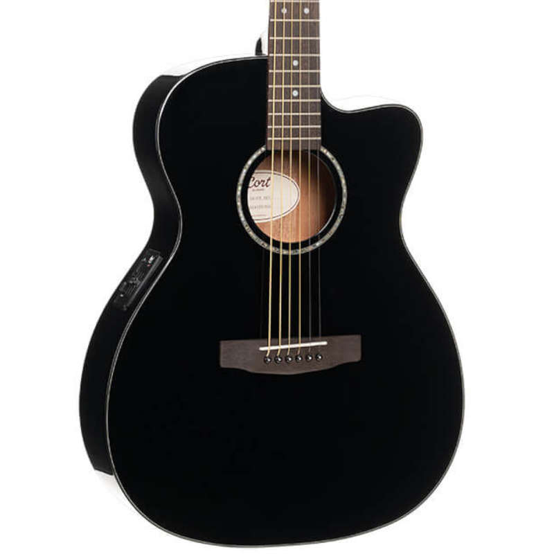 Cort L60CE Acoustic-Electric Guitar - Black