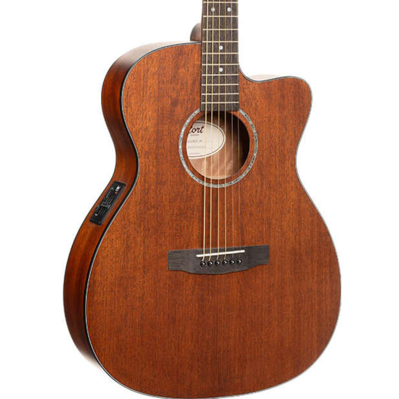 Cort L60MCE Acoustic-Electric Guitar - Mahogany