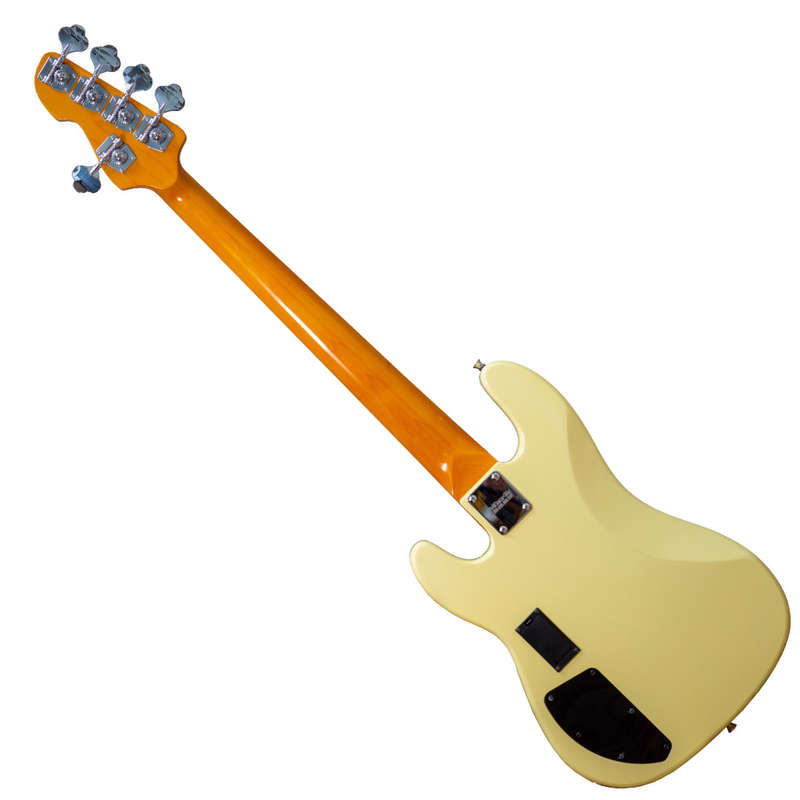 Markbass MB GV 5 Gloxy Val Cream CR MP 5-String Bass Guitar - Cream