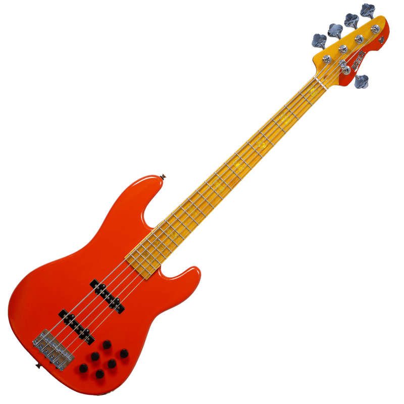 Markbass MB GV 5 Gloxy CR MP 5-String - Fiesta Red